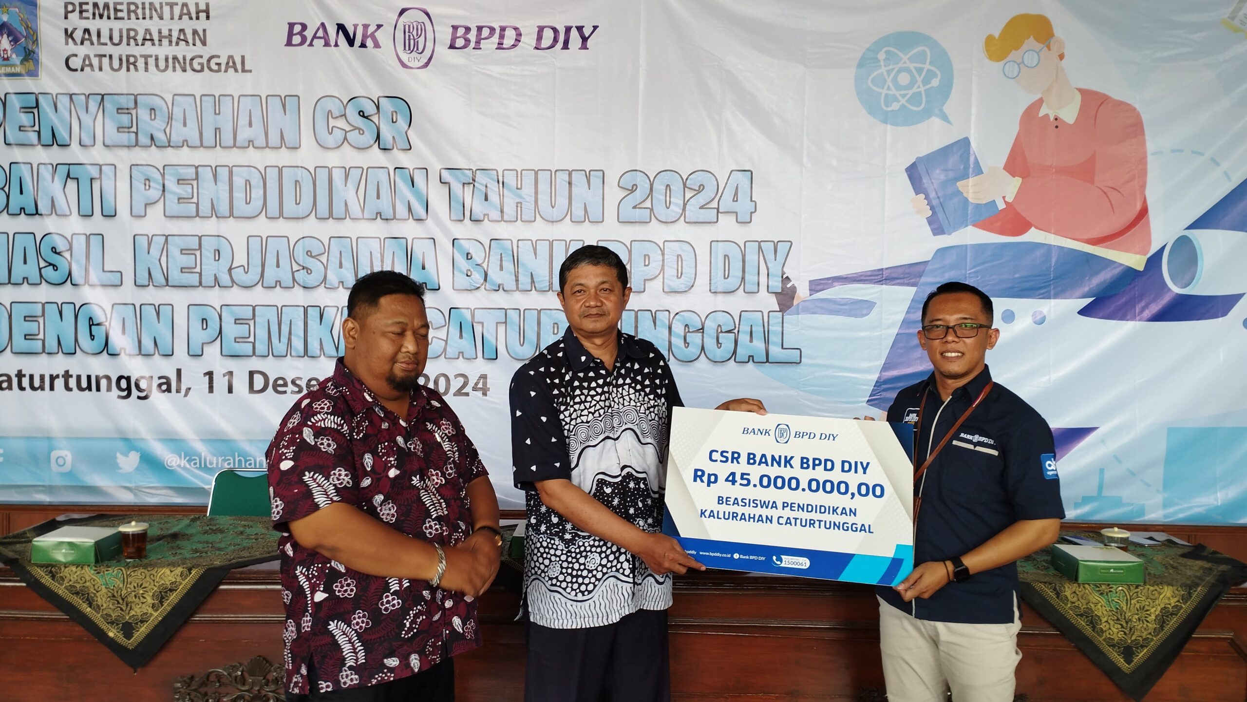 Bank BPD DIY Salurkan CSR 45 Juta Untuk Dukung Pendidikan Di ...
